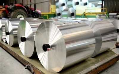 Qayta ishlangan alyuminiy folga Jumbo rulon